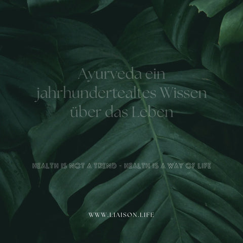 Ayurveda ein jahrhundertealtes Wissen über das Leben 💌