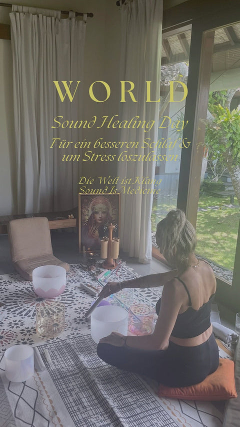 World Sound Healing Day! 🤍
