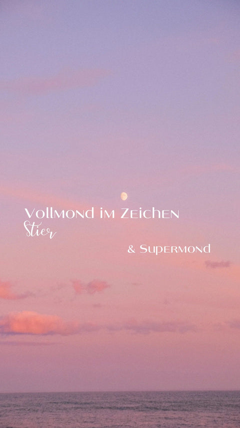 Vollmond im Stier: Balance, Erdung & Loslassen