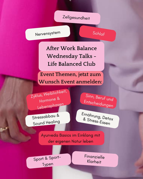 After Work Balance - The Wednesday Social